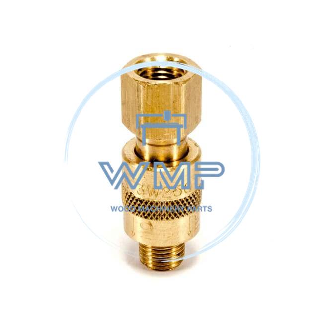 Slide Valve, Hand Slide Flow Control, 1/4" NPT Thread, Brass, Fost-Air 3W250, A86